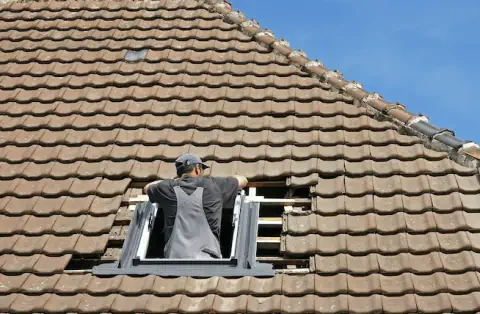 Pose de velux - Hoffen